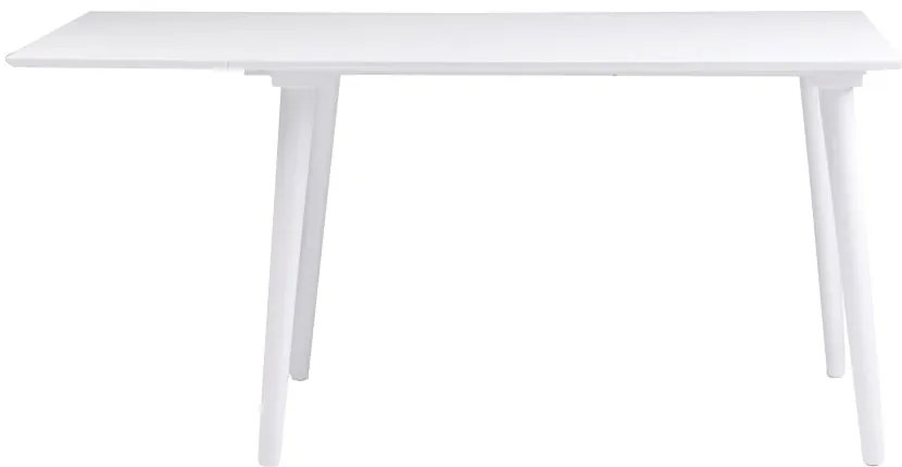 Masă de dining Rowico Lotte Drop-Leaf, 120 x 80 cm, alb