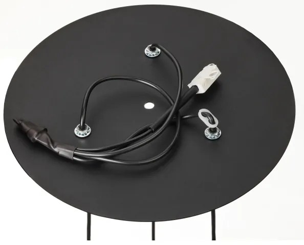 Lustră pe cablu Jupiter 2016 ALAS 3xGU10/10W/230V auriu/negru