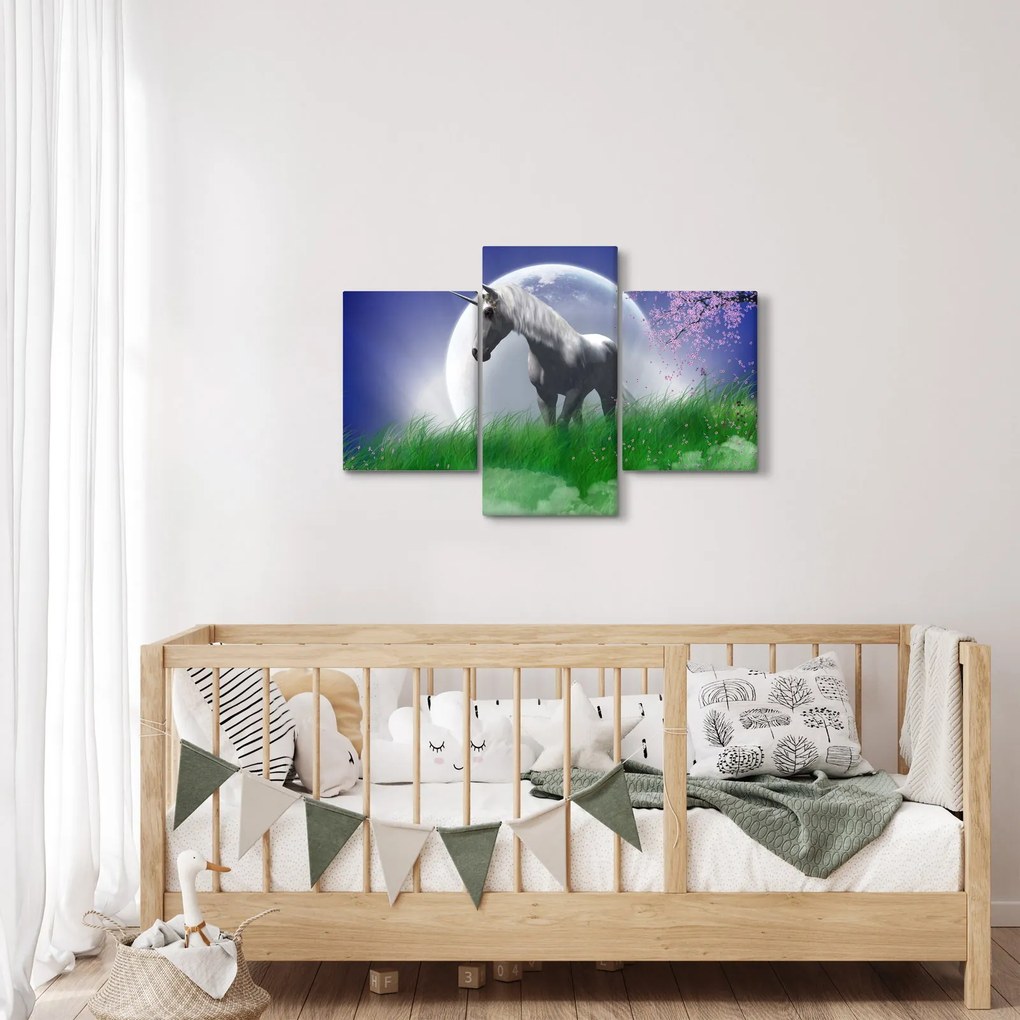 Tablou cu unicorn (90x60 cm)