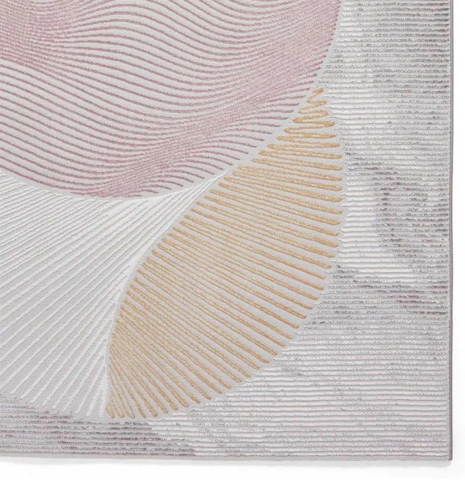 Covor albastru deschis/roz deschis 160x230 cm Creation – Think Rugs
