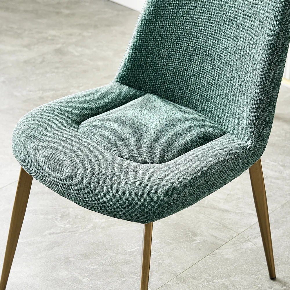 Scaun verde pentru bucătărie, soft, în stil art nouveau - 2 buc. Deprimo jj70zs2144 by Deprimo