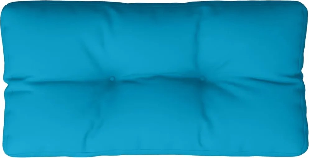 vidaXL Pernă de paleți, albastru deschis, 80x40x12 cm, material textil
