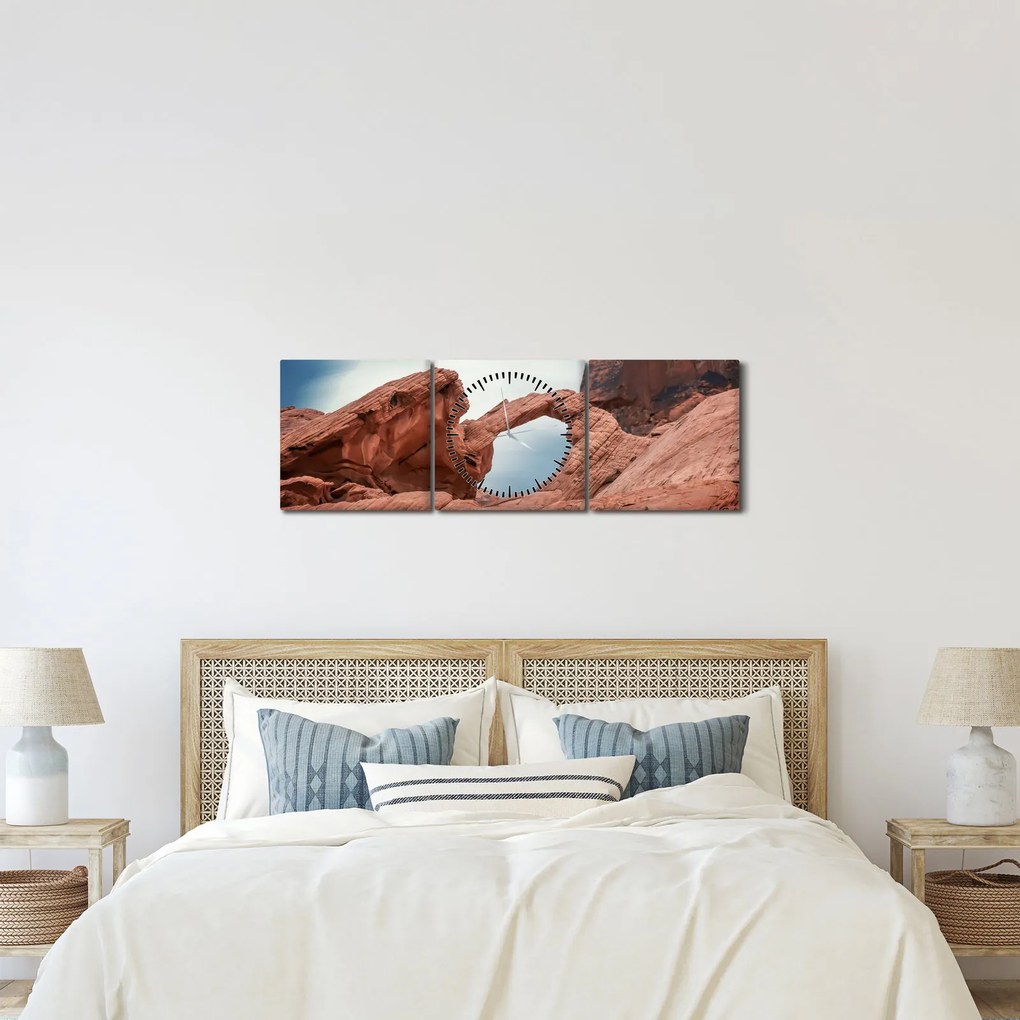 Tablou - Nevada (cu ceas) (90x30 cm)