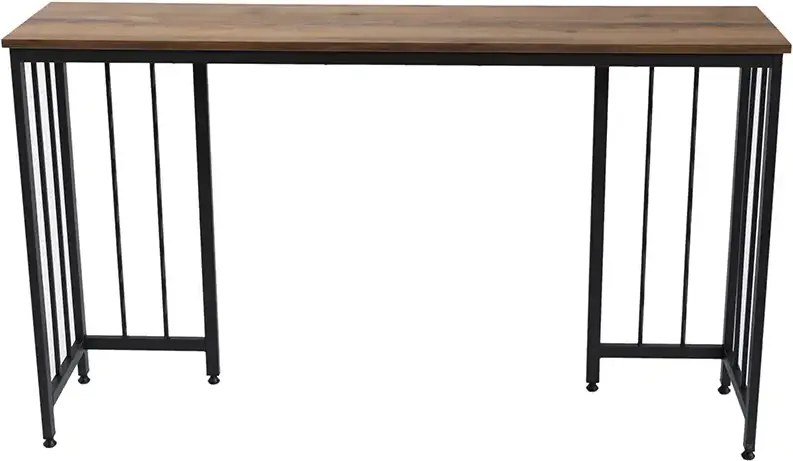 Masa bucatarie,tip bar.seria A-620,natur-negru,150x35x90 cm, 30152