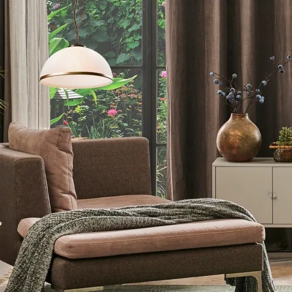 Lustră LED pe tijă Brilagi ANTICO 1xE27/60W/230V bronz patină