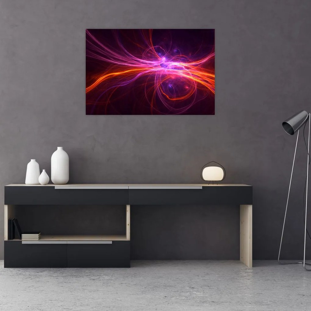 Tablou cu abstracțiune modernă (90x60 cm)