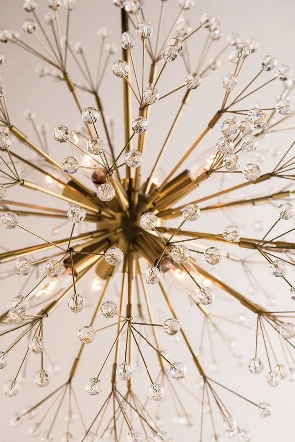 Candelabru LUX design modern DUNKIRK alama antichizata, cu 10 surse de lumina