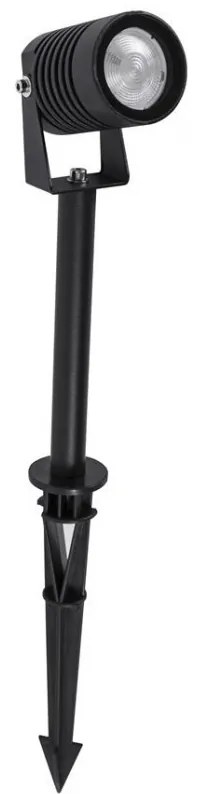 Tarus cu spot LED orientabil pentru iluminat exterior IP65 STAKE III