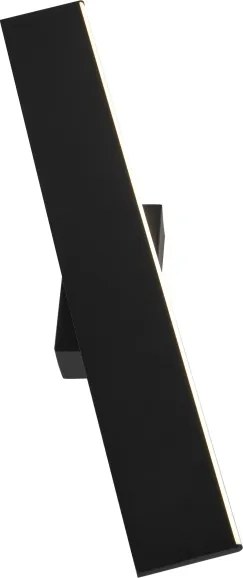 Aplica LED de perete BERNADETTA, 10 W, 230 V, 4000 K, neagră