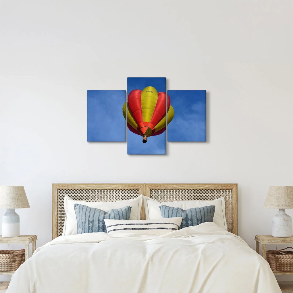 Tablou cu balon zburând (90x60 cm)