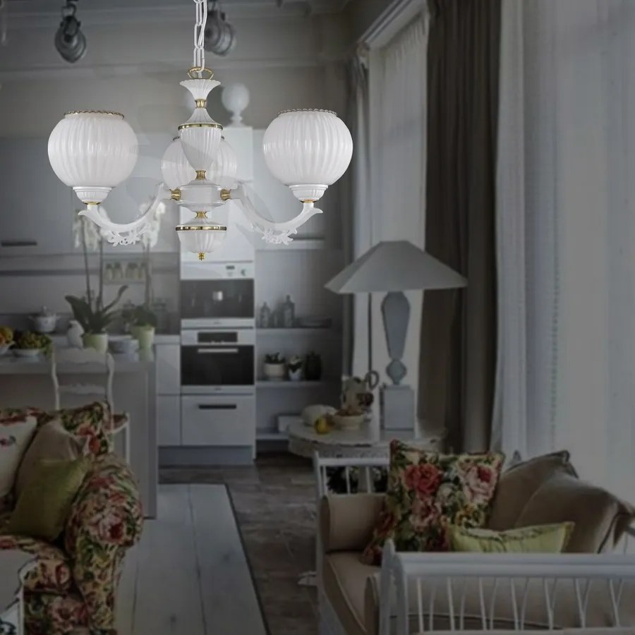 Candelabru clasic cu 3 brate design italian 9650