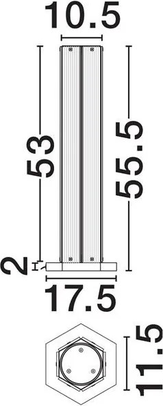 Veioza/Lampa de masa LED design decorativ ESSENZO