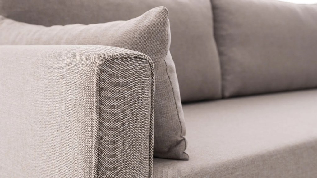 Canapea de colț Bella Corner Sofa Right 1 - Cream