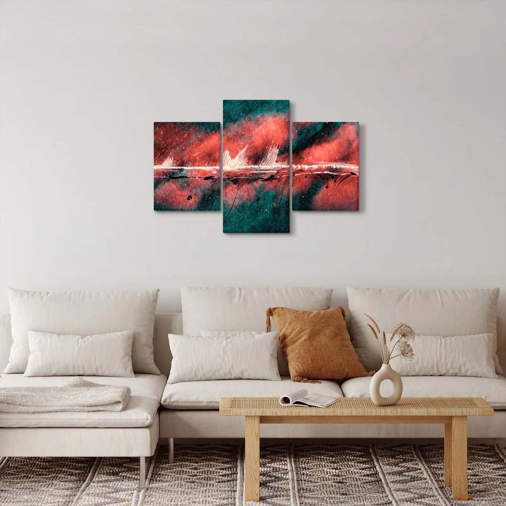 Tablou - Explozie în petrol (90x60 cm)