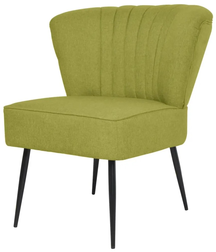 Scaun cocktail, verde, material textil