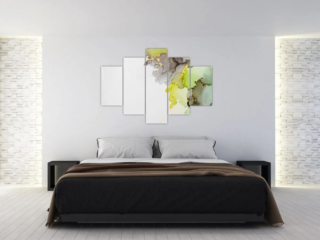 Tablou - Arta abstractă în cerneală (150x105 cm)