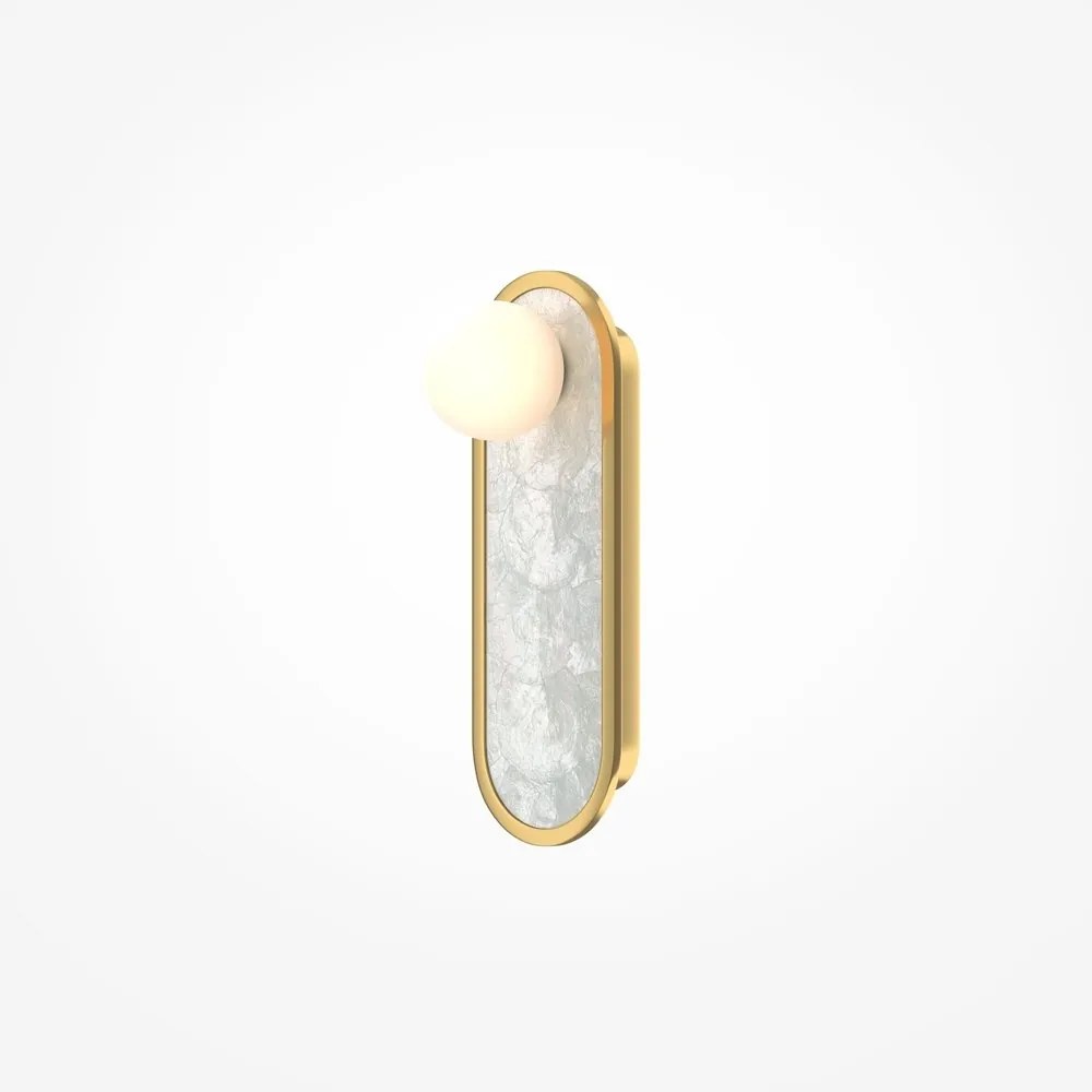 Aplica LED mozaic din sidef natural Capiz Perlamour