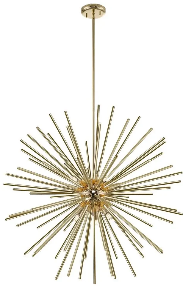 Lustră pe tijă URCHIN 9xG9/42W/230V Zuma Line P0491-09C-F7DY