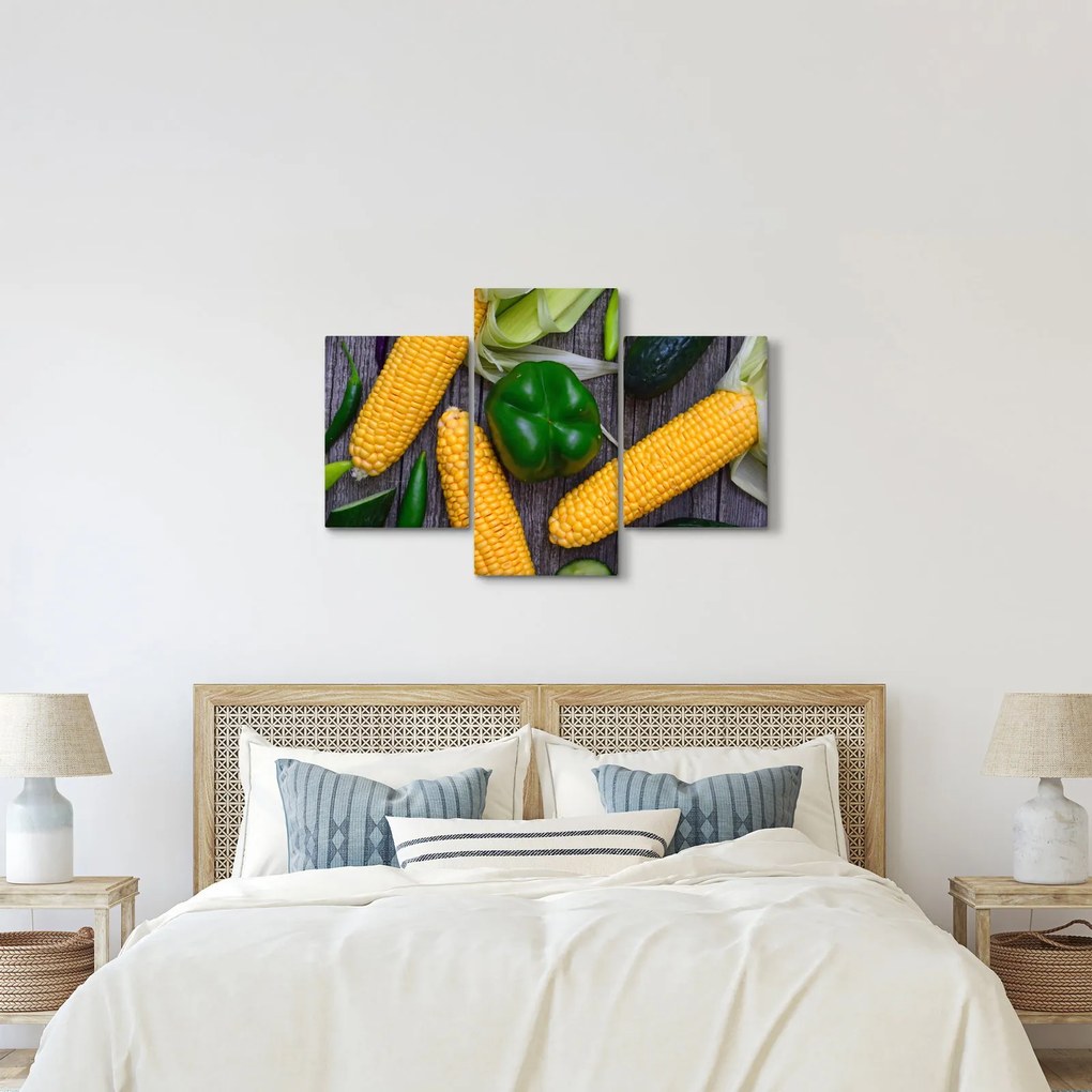 Tablou cu legume (90x60 cm)
