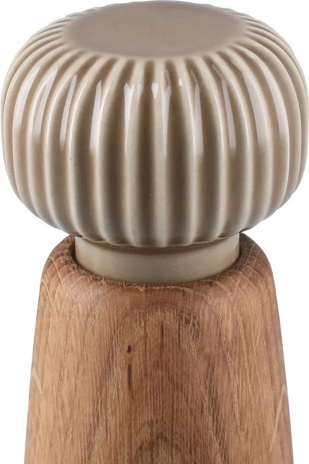 Recipient pentru sare și piper în culoare naturală din lemn masiv Hammershøi – Kähler Design