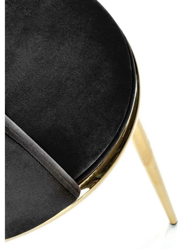 Scaun de bucaterie Louis, negru