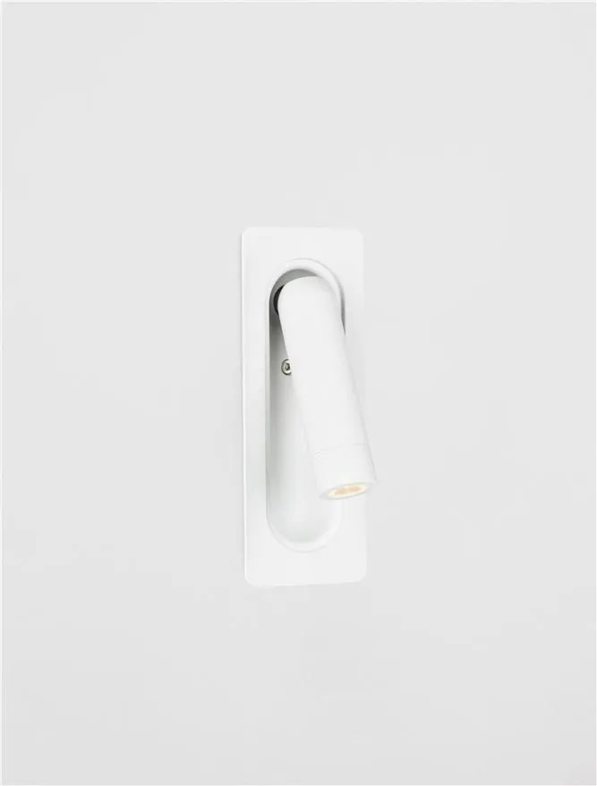 Aplica incastrabila cu spot LED directionabil INLITE alb
