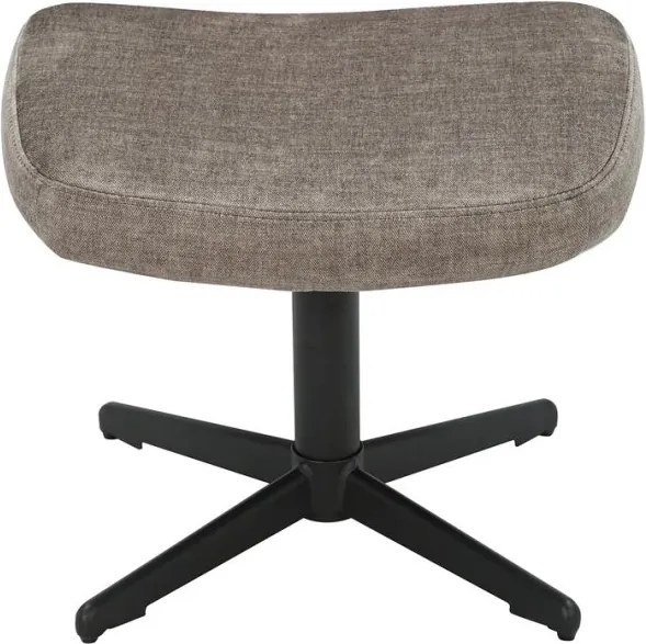 Taburetele/ Suport pentru picioare VOGUE catifea taupe