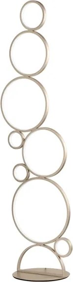 Ondaluce - Lampadar reglabil POIS LED/52W/230V 160 cm auriu