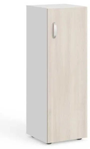 Dulap mediu Manager 39,9 x 42,2 x 119,5 cm, dreapta, salcâm deschis / alb