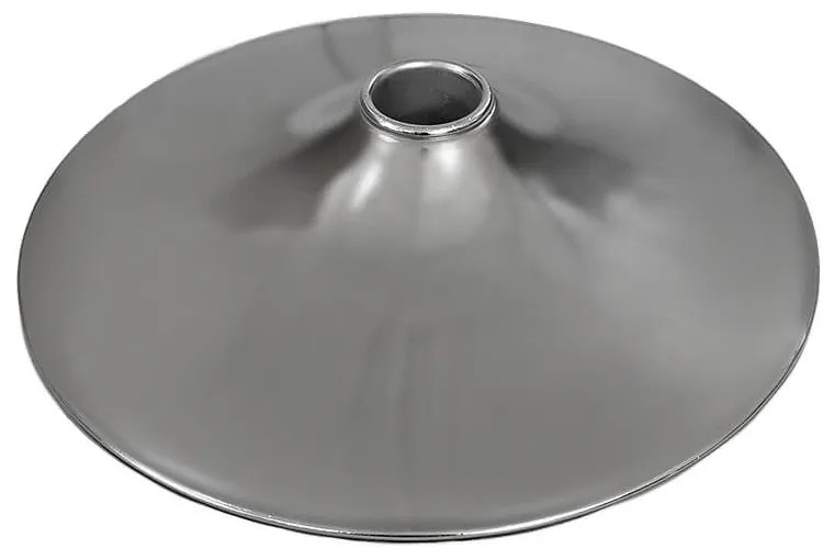 Baza rotunda rezistenta din otel cromat pentru scaune bar