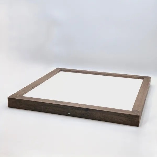 Brilagi-LED Corp de iluminat pentru baie WOODY FRAME LED/50W/230V 60x60 cm IP44, finisaj stejar-nuc