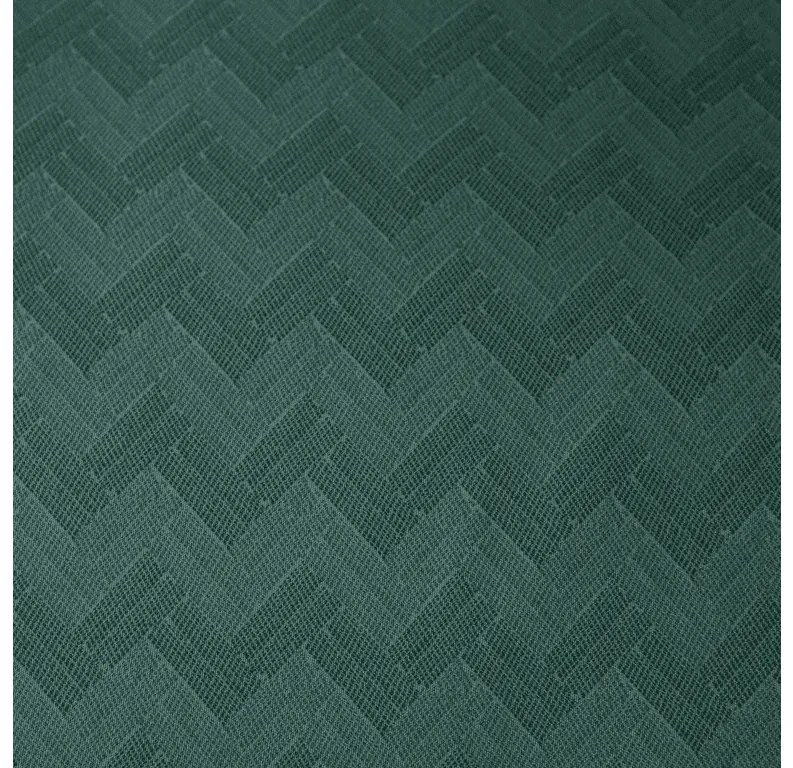 Lenjerie de pat din microfibra ZEFELLE verde inchis Dimensiune lenjerie de pat: 2 buc 70 x 90 cm | 200 x 220 cm