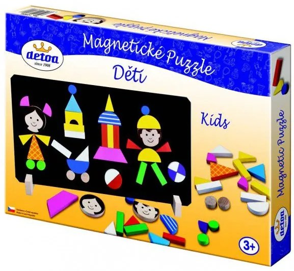 Puzzle magnetice copii in cutie 33x23x3,5cm