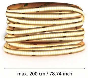 Bandă LED Eglo 900574 2m COB STRIPE LED/16W/24/230V 3000K