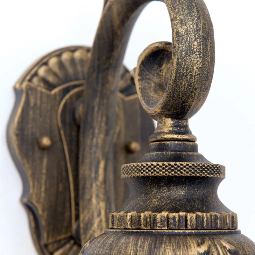 Aplica perete iluminat exterior IP23 August AL 11-1120/1 Patina/abw OR