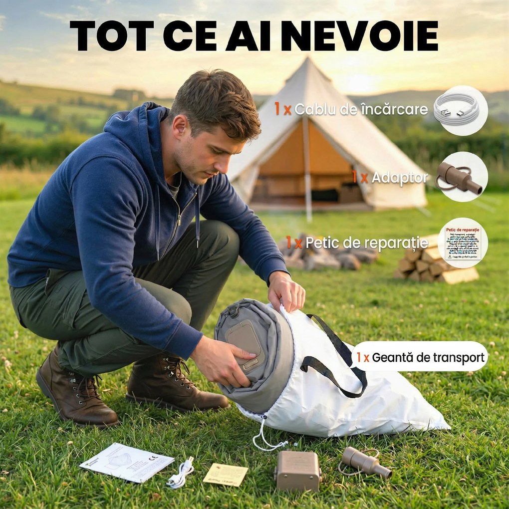 Outsunny autogonflabilă ad | Aosom Romania