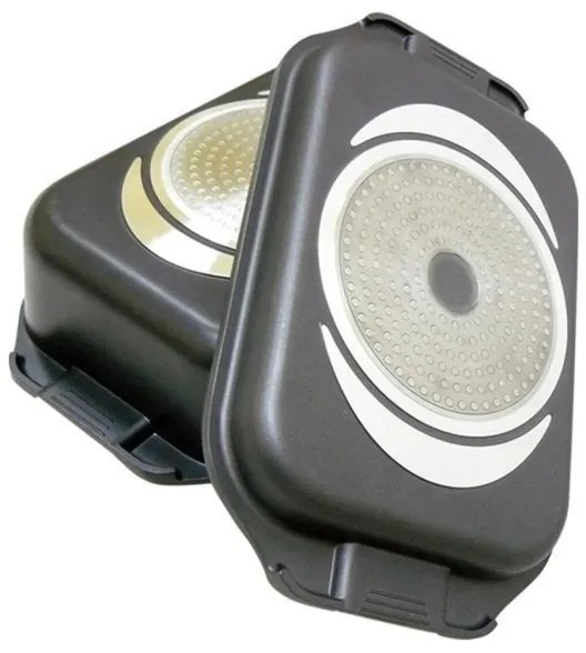 Tava 2-în-1 TORO pentru plite cu inducție, 9 l, 42 x 25 cm, negru