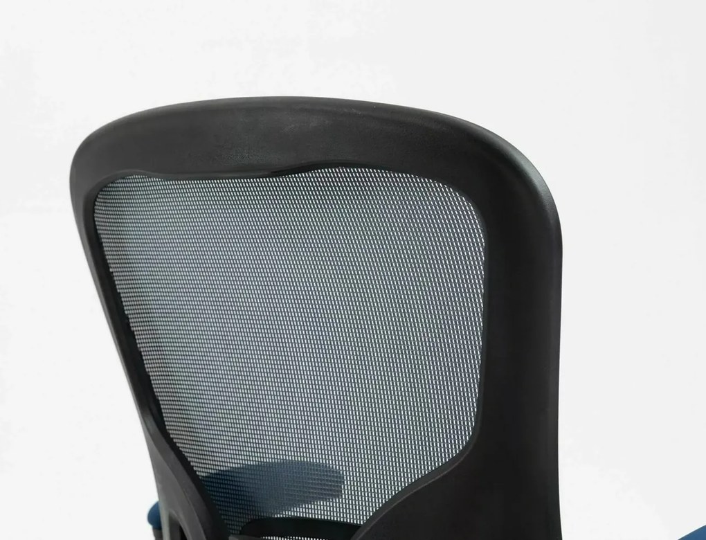 Scaun de birou Q333 gri/albastru