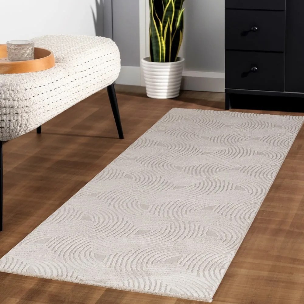 Covor tip traversă bej 80x250 cm Sahara – Ayyildiz Carpets