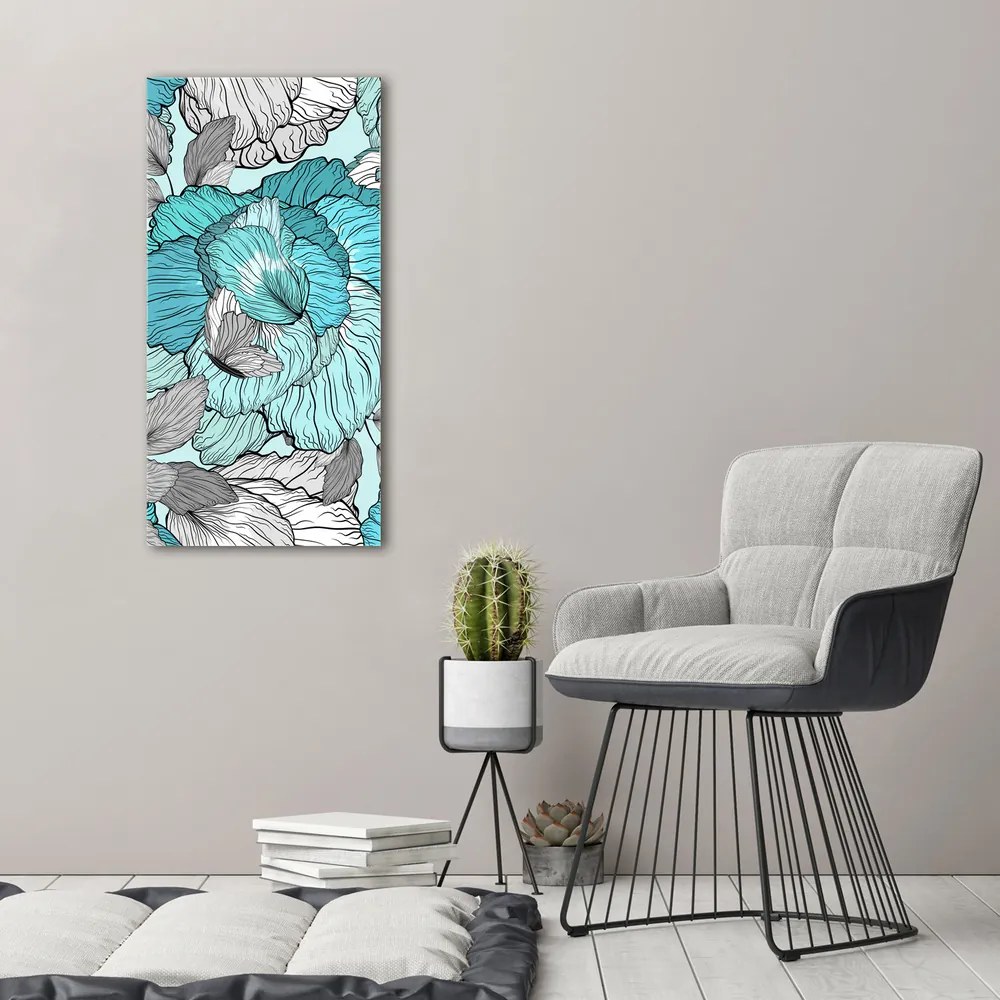 Tablou acrilic Model floral