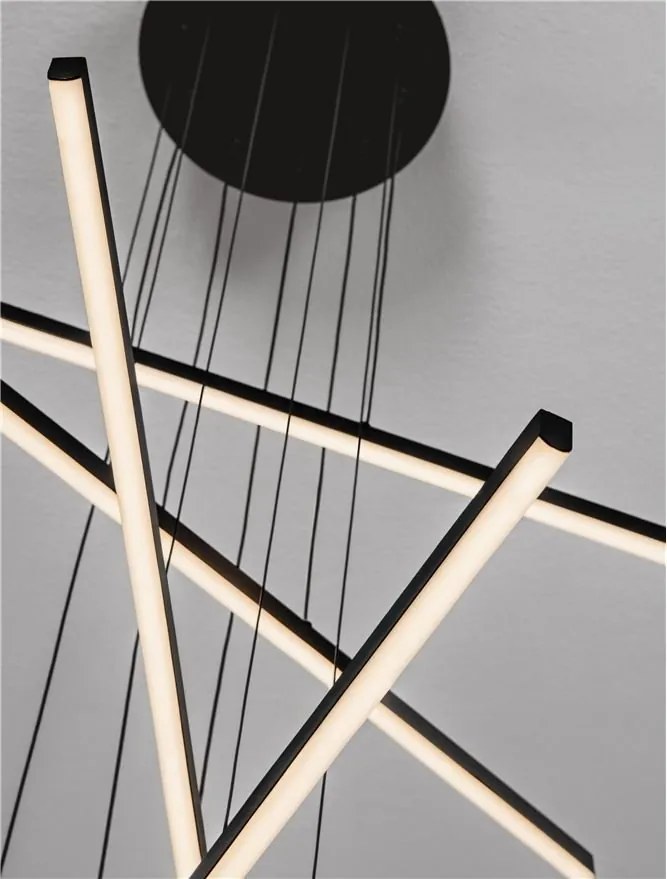 Lustra moderna cu pendule LED GRATTA