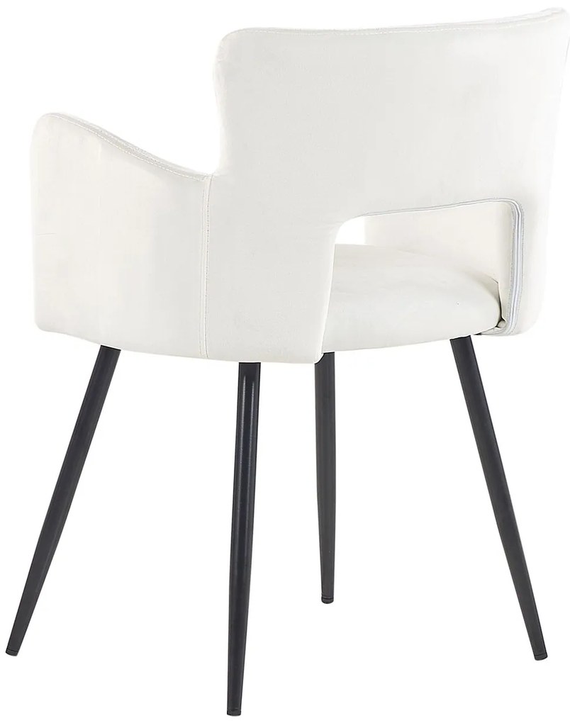 Set 2 buc scaune de sufragerie Shelba (alb) . 1075764