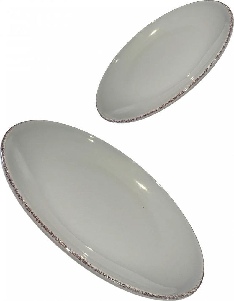 Farfurie Gresie 26cm HOME Gri Antracit Pal, fel principal