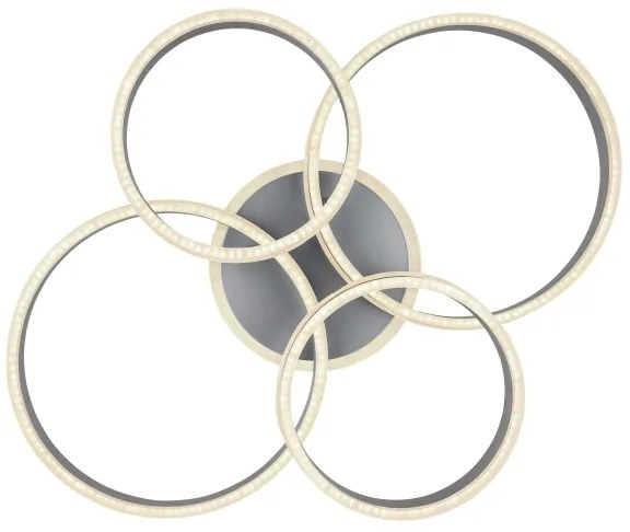 Plafonieră LED dimabilă Globo 67260-90 RUBIO LED/90W/230V 68x85 cm + telecomandă