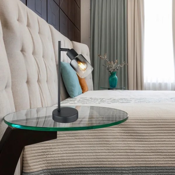 Lampă de masă HUBERTUS 1xE14/40W/230V Globo 54308T