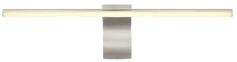 Aplica LED pentru baie design modern IP44 Pepe nichel mat 60,8cm