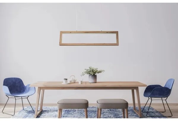 Globo 67287H - Lustră suspendată pe cablu MANDERA LED/24W/230V maro