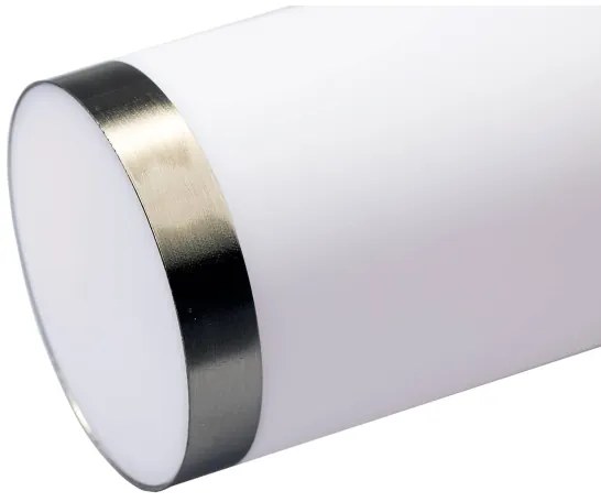 Lampă de exterior LIVIA 1xE27/10W/230V 45 cm IP44 argintie