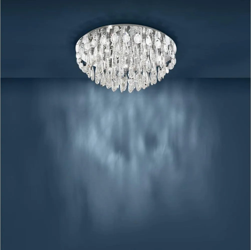 Eglo 93434 - Lampă de tavan CALAONDA 10xG9/33W/230V diam. 76 cm