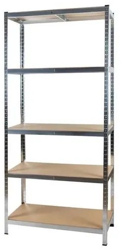 ShopJK RAFT METALIC ZINCAT FĂRĂ ȘRUBURI 220x100x45 CM , CAPACITATE DE ÎNCĂRCARE 875 kg